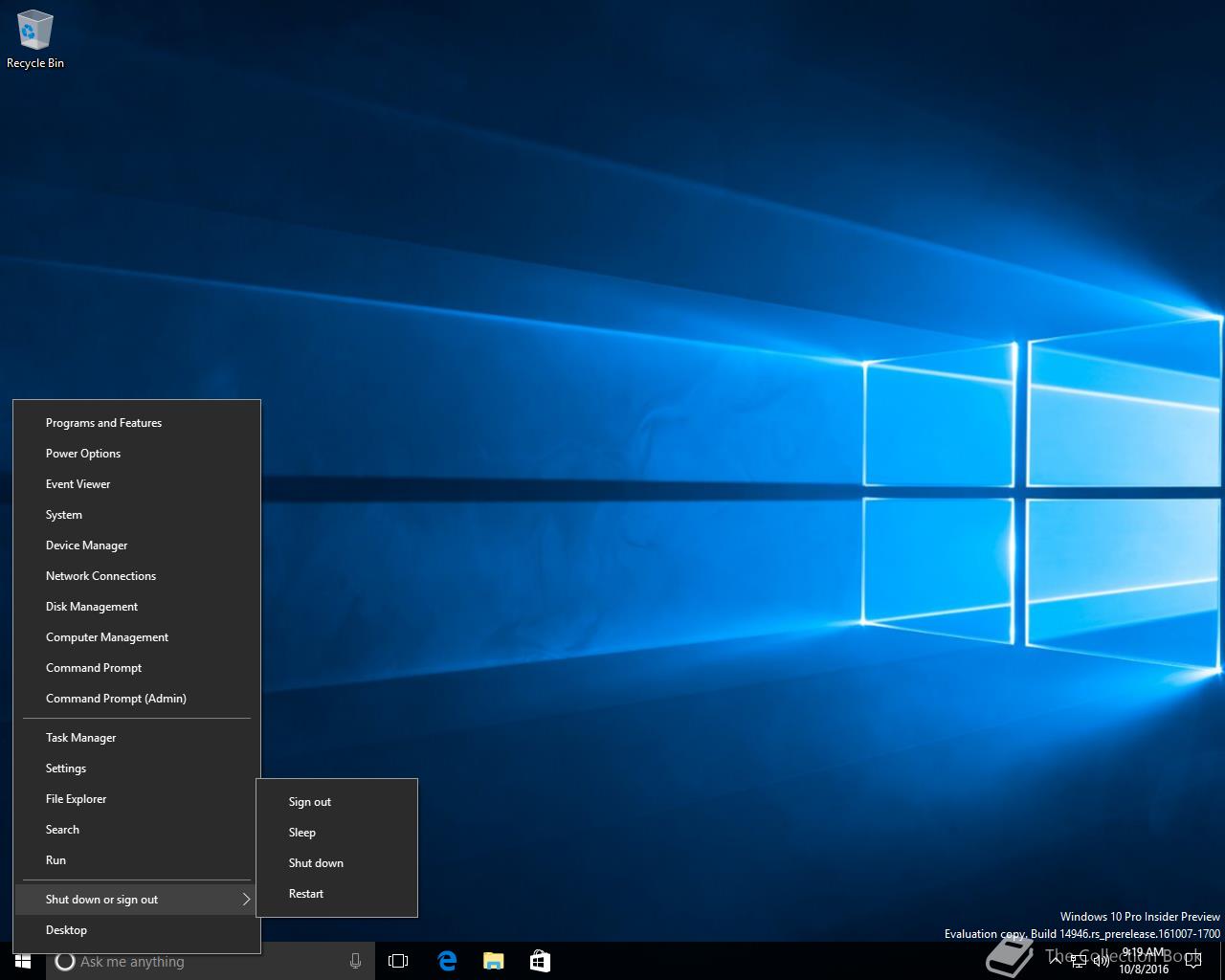 Microsoft Windows 10 v1703, 10.0.14946.1000 - The Collection Book