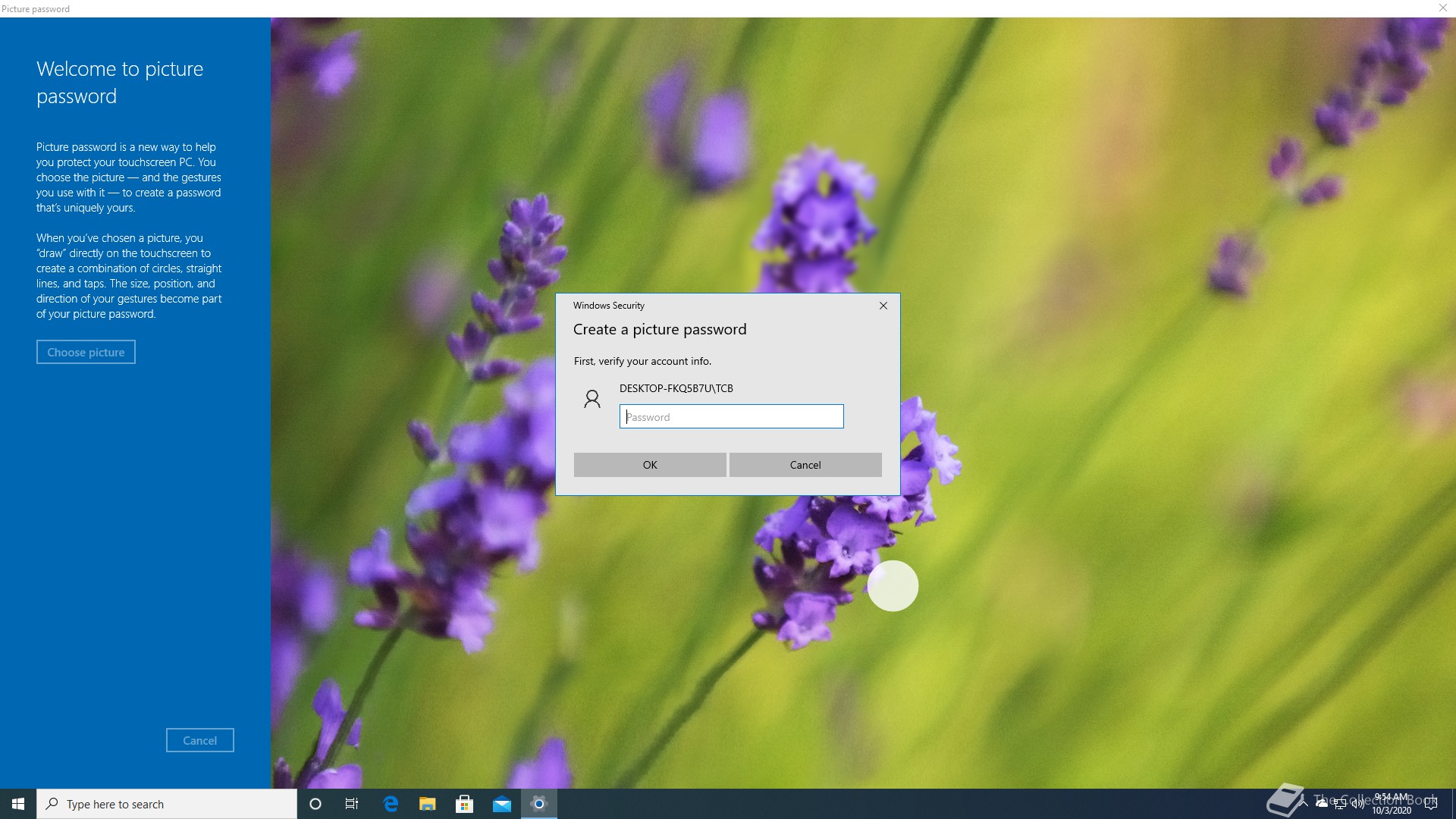 Картинка для графического пароля windows 10