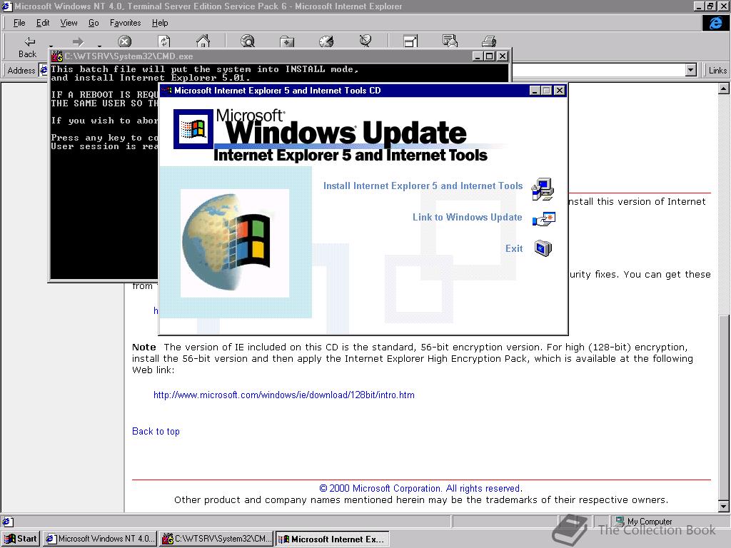 Microsoft Windows NT Server 4.0 Terminal Server Edition, 4.0.1381.1536 ...