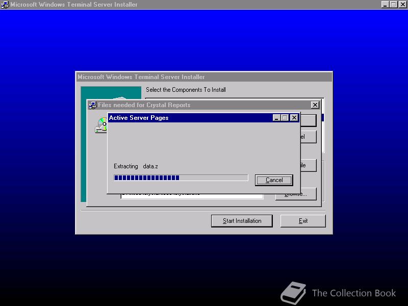 windows terminal server versions